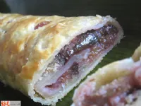 Fotografija recepta: Hitri figov štrudelj