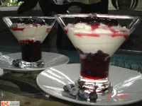 Fotografija recepta: Sadno skutina osvežitev