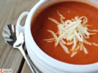 Fotografija recepta: Paradižnikova juha