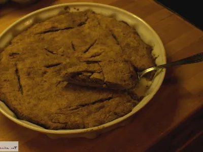 Hrustljava hruškina pita