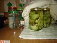 Fotografija recepta: Zeleni paradižnik