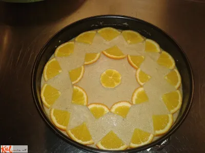 Presna pomarančna tortica 