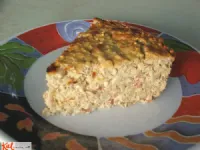 Fotografija recepta: Narastek iz ajdove kaše s pečeno slanino