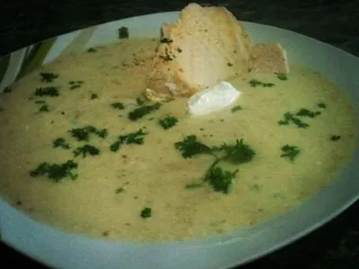 Gobova juha s piščancem