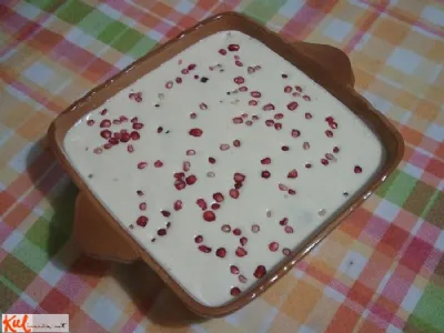 Tiramisu z granatnim jabolkom 