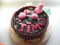 Fotografija recepta: Nutellina torta z lešniki