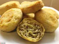 Fotografija recepta: Ocvrti mesni oblati