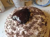 Fotografija recepta: Sadno - Nutellina torta