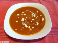 Fotografija recepta: Pečena bučna juha 