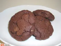 Fotografija recepta: Totalno čokoladno pomarančni kukiji