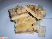 Fotografija recepta: Drobljiva jabolčna pita