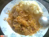 Fotografija recepta: Dušeno sladko zelje z govedino