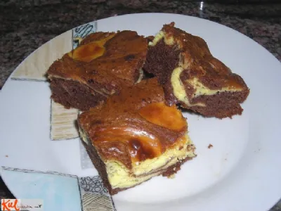 Browniji s kremnim sirom