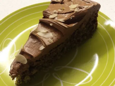 Bučna torta z nugatom