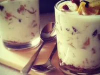 Fotografija recepta: "Božični" jogurt