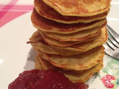 Zdrave bananine palačinke