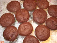 Fotografija recepta: Čokoladno - orehovi piškoti