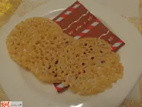 Fotografija recepta: Čipkasti mandljevi piškoti