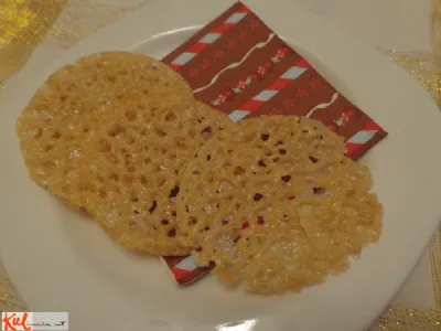 Čipkasti mandljevi piškoti