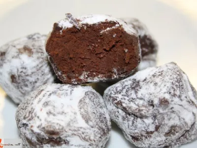 Čokoladni tartufi s šampanjcem