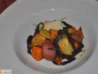 Fotografija recepta: Testenine z domačo klobaso