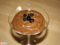 Fotografija recepta: Avokadov mousse s kakijem