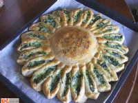 Fotografija recepta: Cvet s špinačo in ricotto