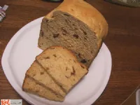 Fotografija recepta: Sadni kruh iz kruhomata