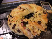 Fotografija recepta: Pizza venček