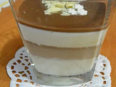 Panna cotta štirih okusov