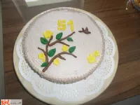 Fotografija recepta: Torta z blagim okusom kave