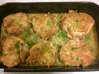 Fotografija recepta: Zapečene piščančje noge