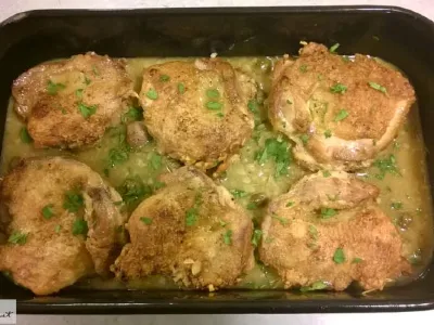 Zapečene piščančje noge