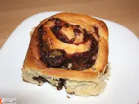 Fotografija recepta: Polžki s čokolado in brusnicami