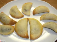 Fotografija recepta: Žepki s kostanji in čokolado