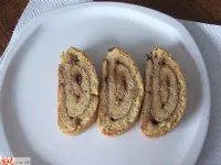 Fotografija recepta: Ocvirkov zavitek z brusnično marmelado