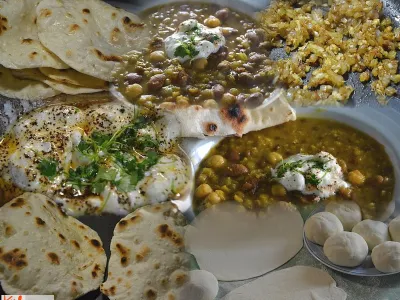 Leča s čičeriko in fižolom