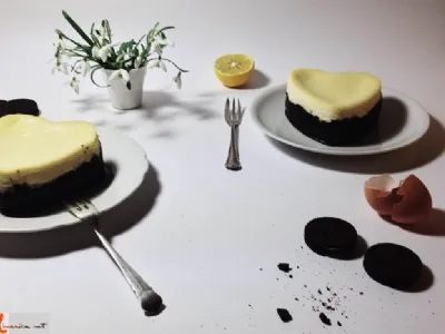 Mini oreo cheesecakes