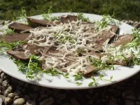 Fotografija recepta: Srčkov "karpačo"