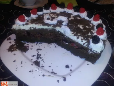 Bogata višnjevo - čokoladna torta