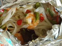 Fotografija recepta: Tajski nudli  »ala fasulas«