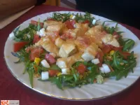 Fotografija recepta: Piščanec na rukoli