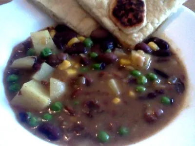 Indijski fižolov curry