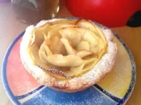 Fotografija recepta: Miniaturna francoska jabolčna pita