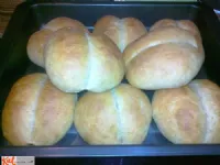 Fotografija recepta: Polnozrnate žemlje