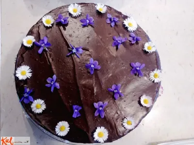 Pomlad na čokoladno - borovničevi torti