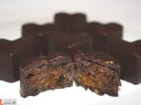 Fotografija recepta: Presni pralineji s figovim nadevom