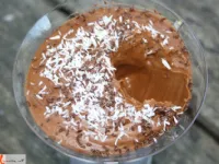 Fotografija recepta: Čokoladni mousse s sladkim krompirjem