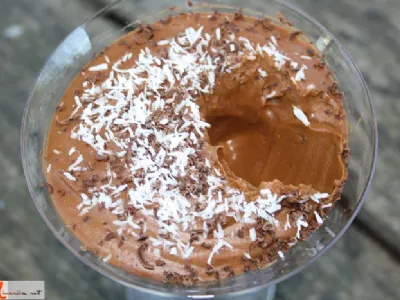 Čokoladni mousse s sladkim krompirjem