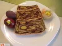 Fotografija recepta: Biskvitno - orehova potica